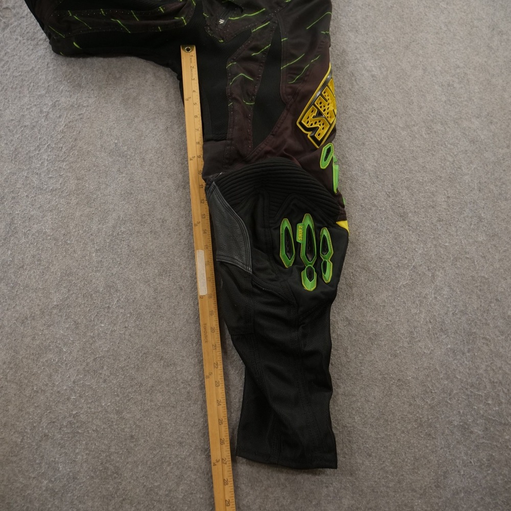 Shift Racing Faction Pants Mens 28 Black MX Motocross Dirt Bike Motorcycle - Picture 10 of 12